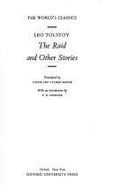 Leo Tolstoy: The raid and other stories (1982, Oxford University Press)